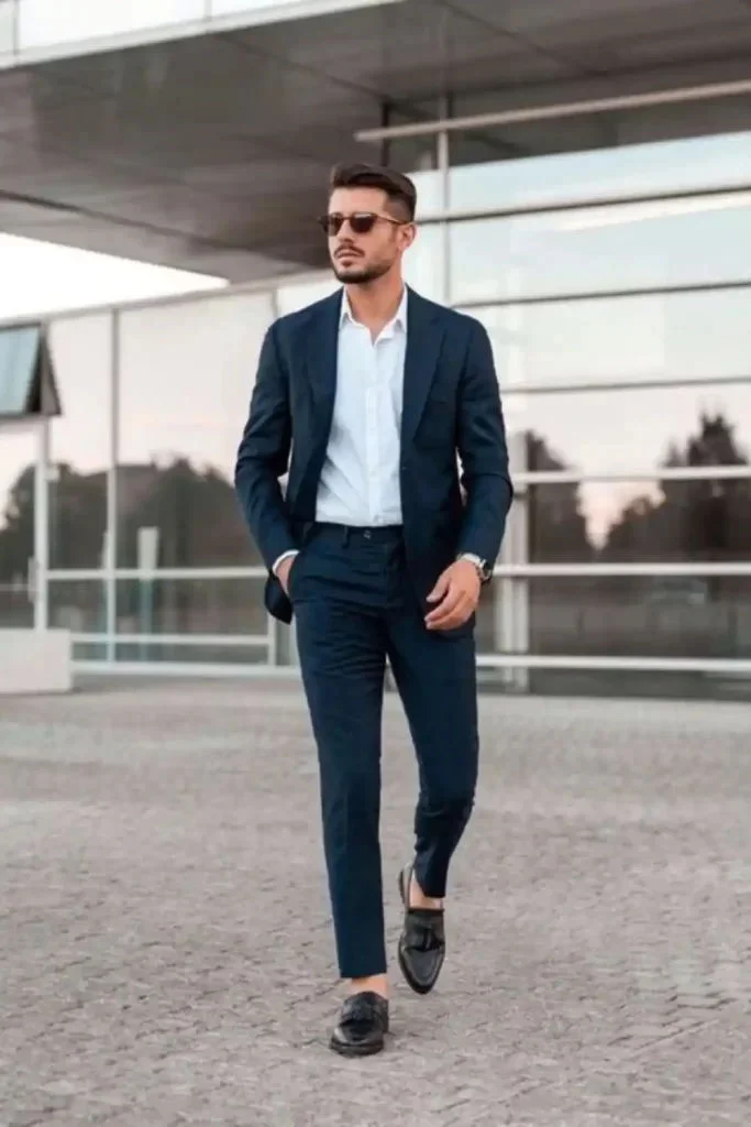 Referência de look masculino — Esporte Fino