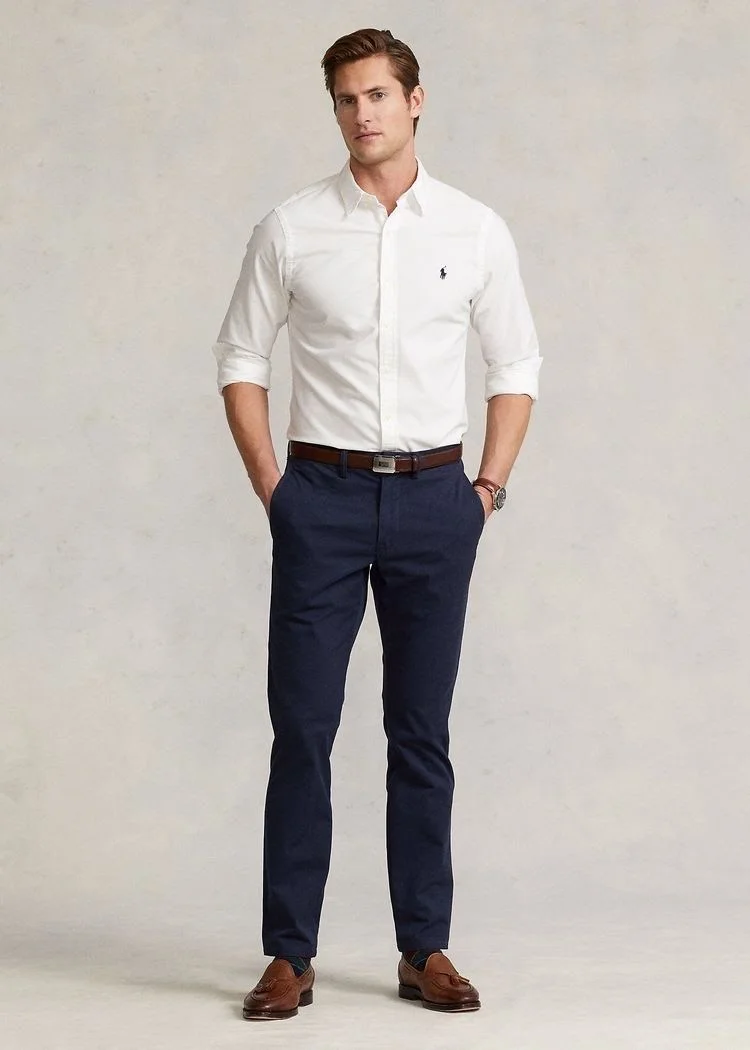 Referência de look masculino — Esporte Fino