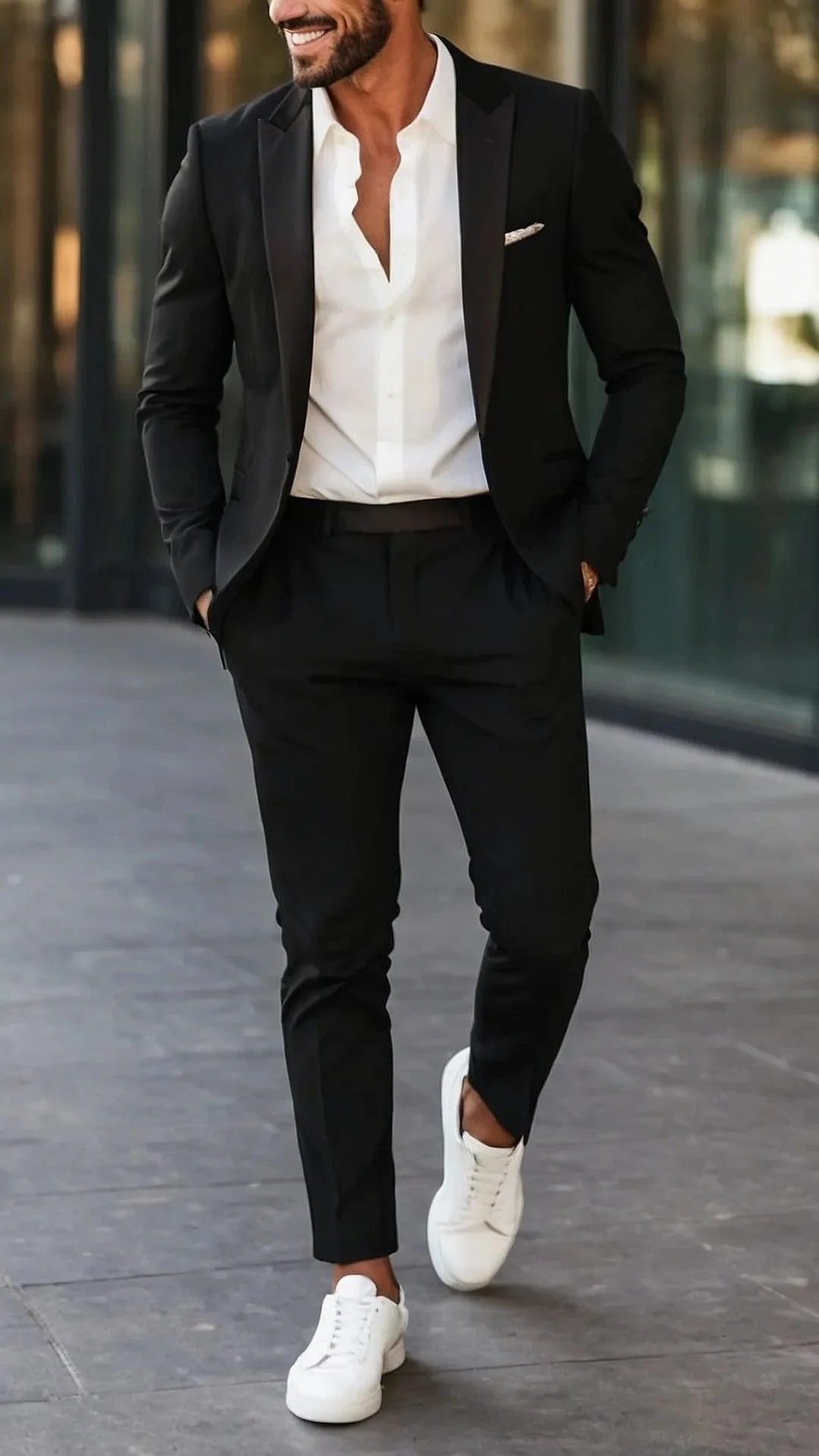 Referência de look masculino — Esporte Fino